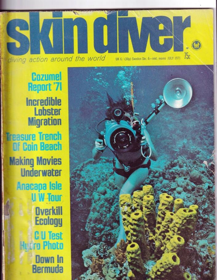 SKIN DIVER MAGAZINE: JULY 1971
