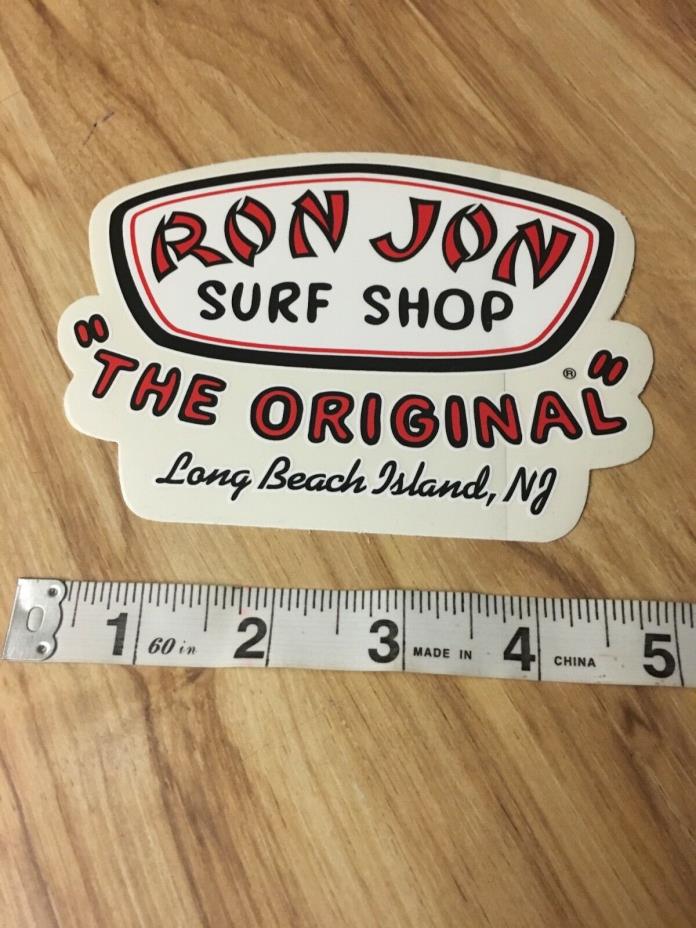Ron Jon surf shop Long Beach Island NJ decal
