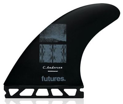 Futures Fins Ando C. Anderson Blackstix 3.0 Surfboard 3 Fin Set - Surfing Keel