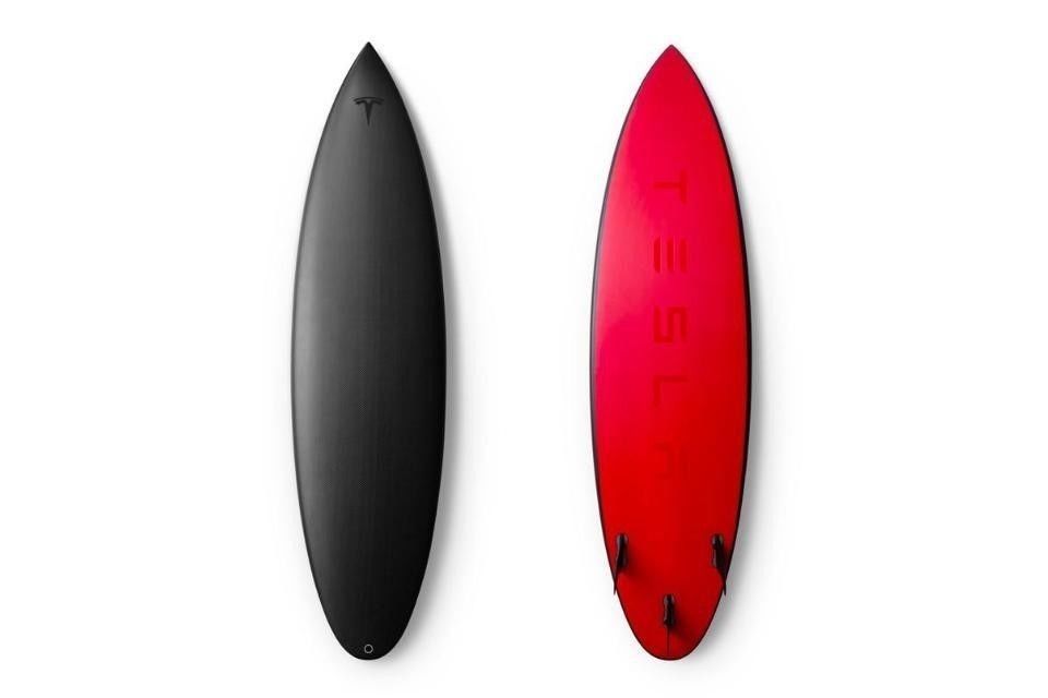 NEW Tesla Carbon Fiber Surfboard - ONLY 200 Made - SOLD OUT Limited! IN HAND!