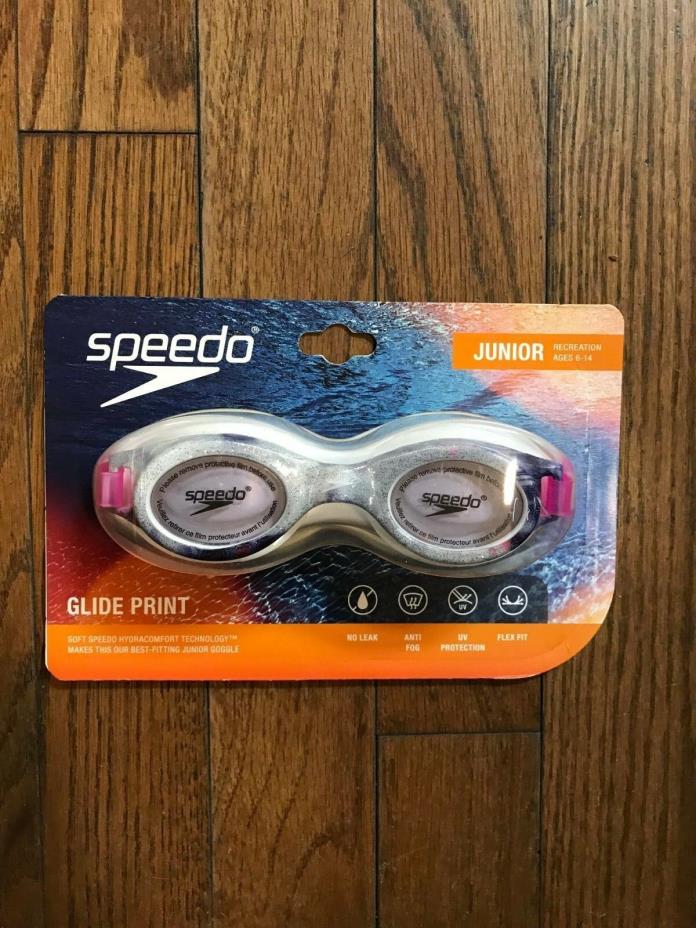 Speedo Junior Goggles Glide Print