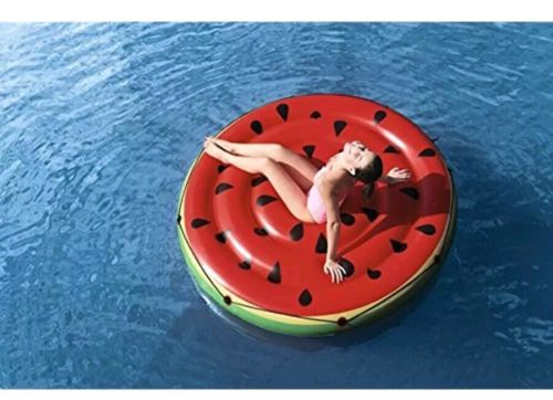 Pools & Water Fun Huge Watermelon Island Inflatable Float