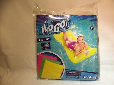 H20 Go Easy Mat  Inflatable Mat 62in x 7in Yellow  (New)