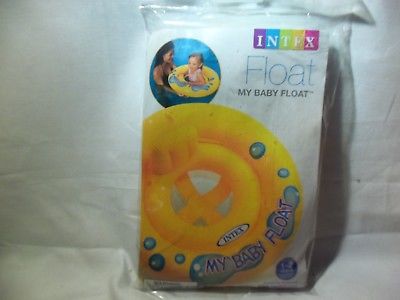 Intex My Baby Float Swimming Swim Ring Pool Infant Chair Lounge with Backrest