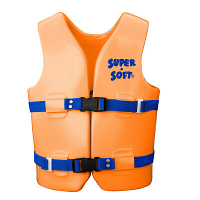 New TRC Recreation Kids Super Soft USCG Vest M - Orange Breeze