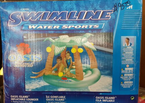 Slimline # 90590 Oasis Island Inflatable Lounger