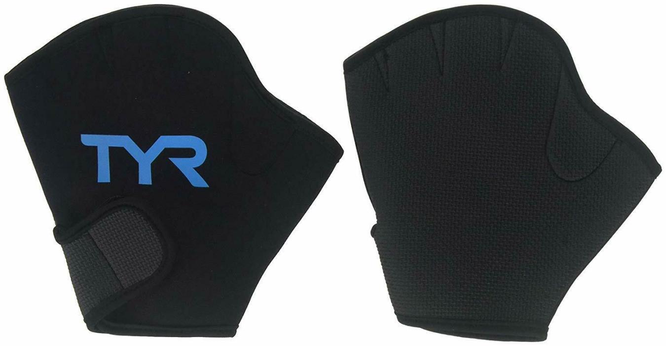 TYR Aquatic Fitness Resistance Gloves (NIB)