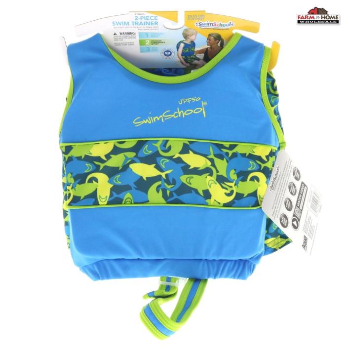 Kids' Swim Trainer Life Vest 33-55 lbs ~ New