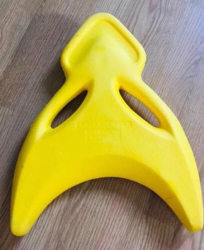ZURA Yellow Sprinter Back Ease Swimming Kickboard