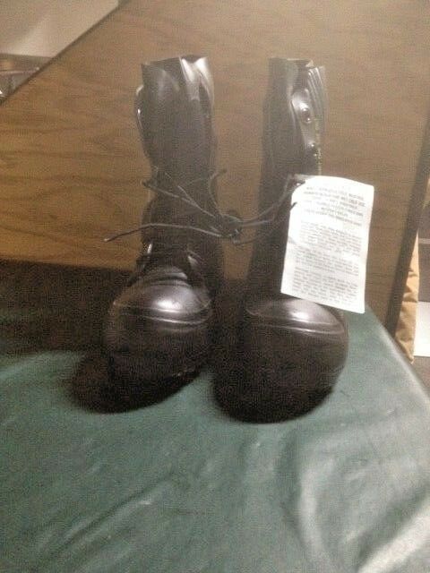 5R Military Bata Black Mickey Mouse WATERPROOF Bunny Boots, NEW, 0 to -20F RARE