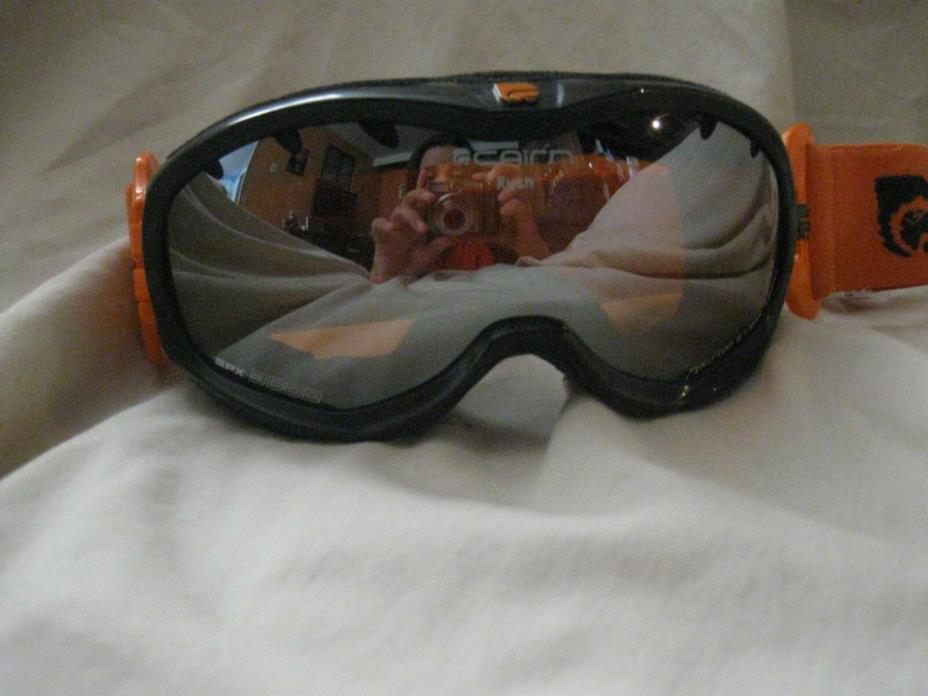 Cairn Rush SPX3000 orange/black ski goggles child 4-8 years