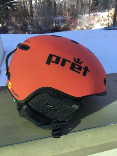 Pret Cynic X Helmet Medium Ember Helmet Med Brick Red