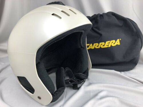 Carrera S XS White Ivory Helmet Skiing Snowboarding Lightweight Helmet Youth