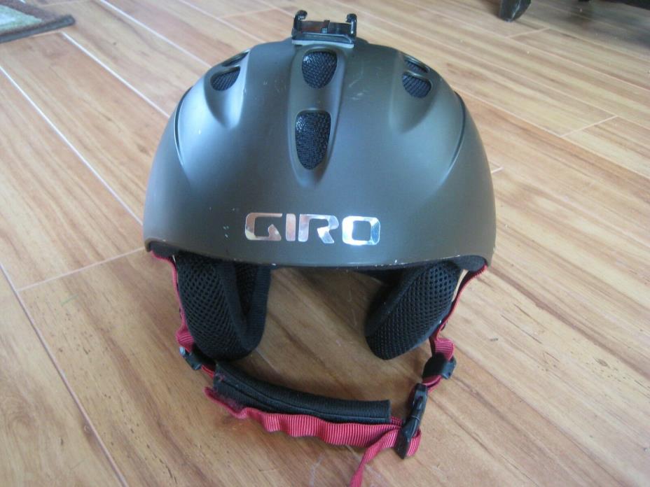 Giro S4 Ski Snowboard Helmet Dark Matte Army Green XS-52-53.5 cm or 20 1/2-21
