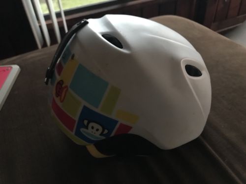 GIRO Paul Frank Monkey Ski Snowboard Kids Helmet Sz XS/S White