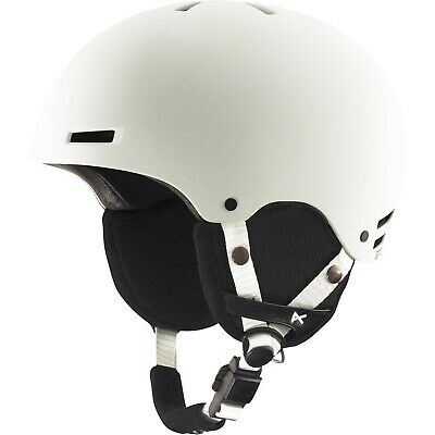Anon Rime Youth Snow Helmet-White-Small/Medium