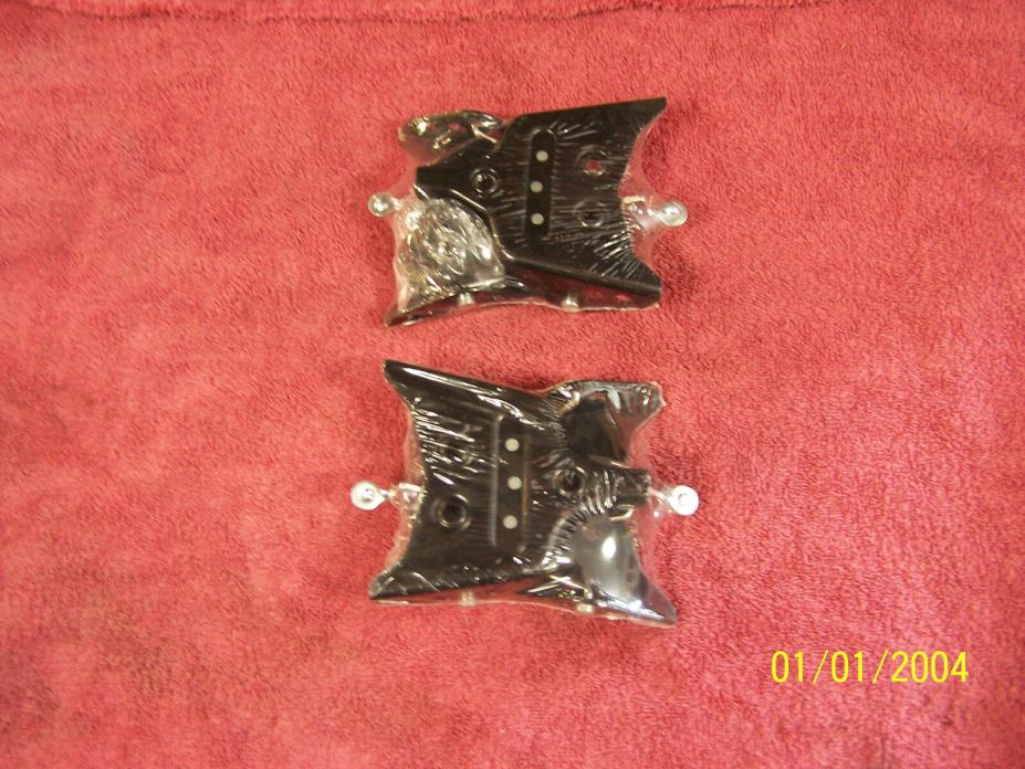 New 3Pin Cross Country Ski Bindings 75 mm includes Heel Plates and screws