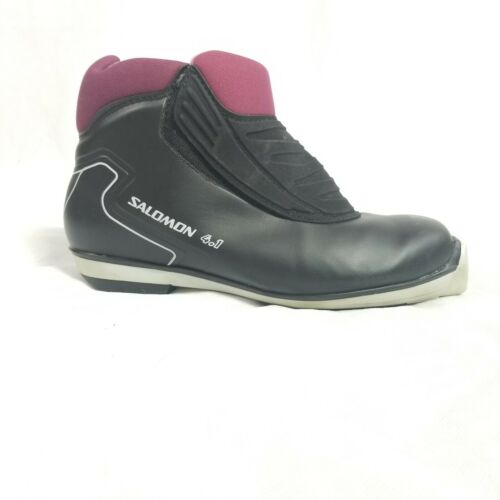 Salomon 4.1 Mens Cross Country Ski Boots Blue/Purple Size 41