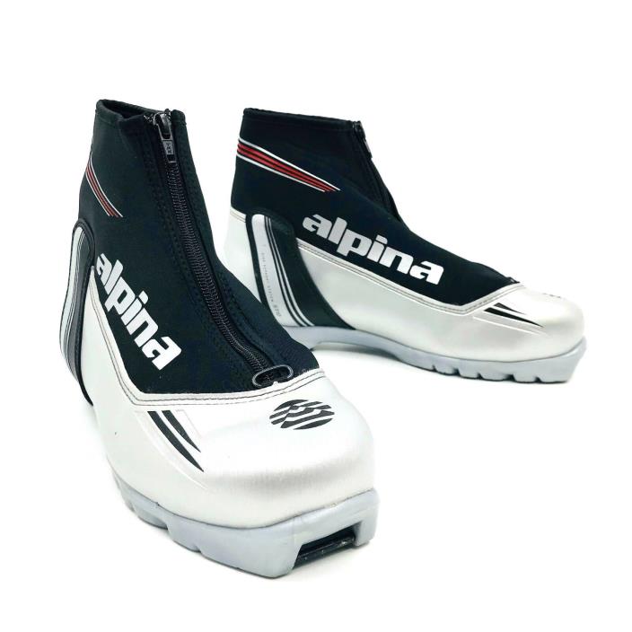 Alpina Touring ST 10 Cross Country Ski Boots NNN Gray Black Mens Size 42