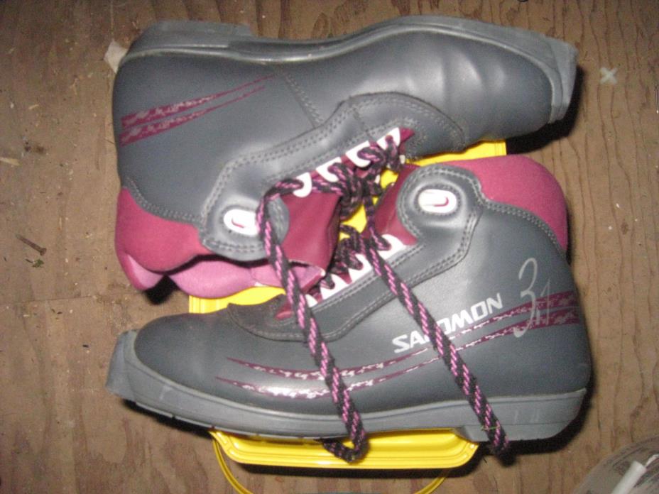 Salomon 3.1 Woman's XC Ski Boots Size 6.5