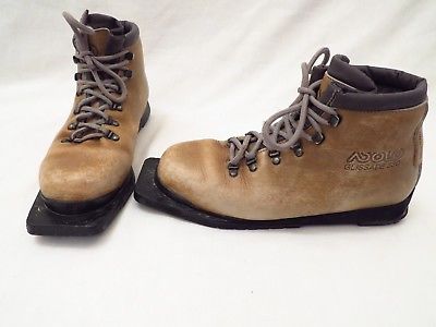 Asolo Sport Glissade 330 Leather Cross Country Boots 3 Pin Mens sz 8