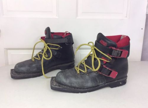 ARKOS Vintage Telemark Ski Boots Leather Men’s 10
