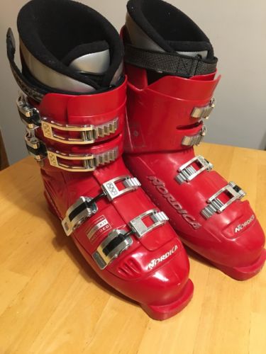 Nordica Grand Prix S Ski Boots US Mens Size 10.5 Made In Italy EU 28.5 Preowned