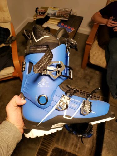27.5 Salomon 130 flex QST Pro Ski Boots