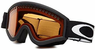 New Oakley O-Frame Snowsport Goggle Jet Black with Persimmon Adult OSFA