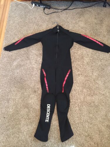 Descente XXL Ski Racing Padded Black Speed Suit Skinsuit Used Twice