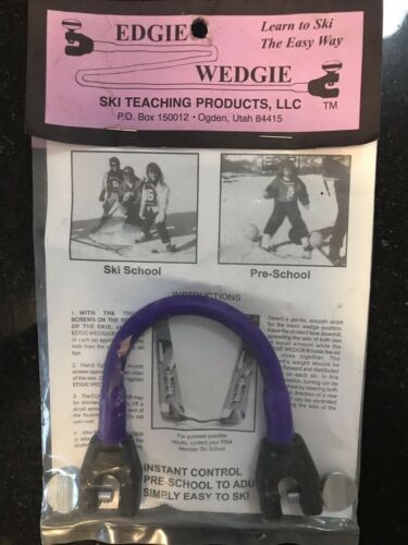 Edgie Wedgie Ski Teaching Product  - Purple