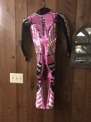 FUXI Mt Borah Padded Speed Suit One Piece Ski Race Racing Kids Small SpeedSuit ?