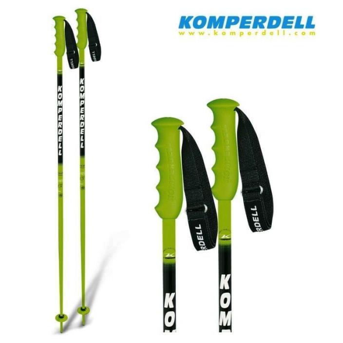 [NEW] Komperdell 115cm alpine SKI RACE POLES National Team 18mm - SLALOM