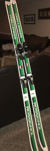 ROSSIGNOL 180 CHALLENGER SKIS with poles and boots