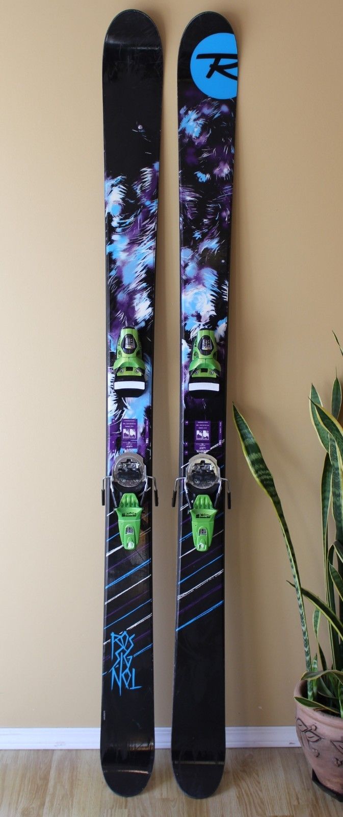 Rossignol S6 / Sickle Skis With Look Pivot 14 Bindings - 186cm !!