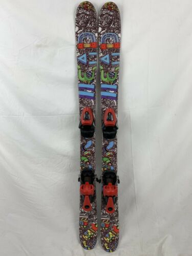 Used Head Mojo Jr. Twin Tip Downhill Skis Salomon TZ5 Binding 97cm