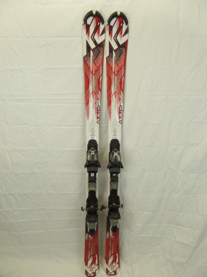 K2 Amp Strike Downhill Ski Adult Size 146cm With Marker Binding barely used