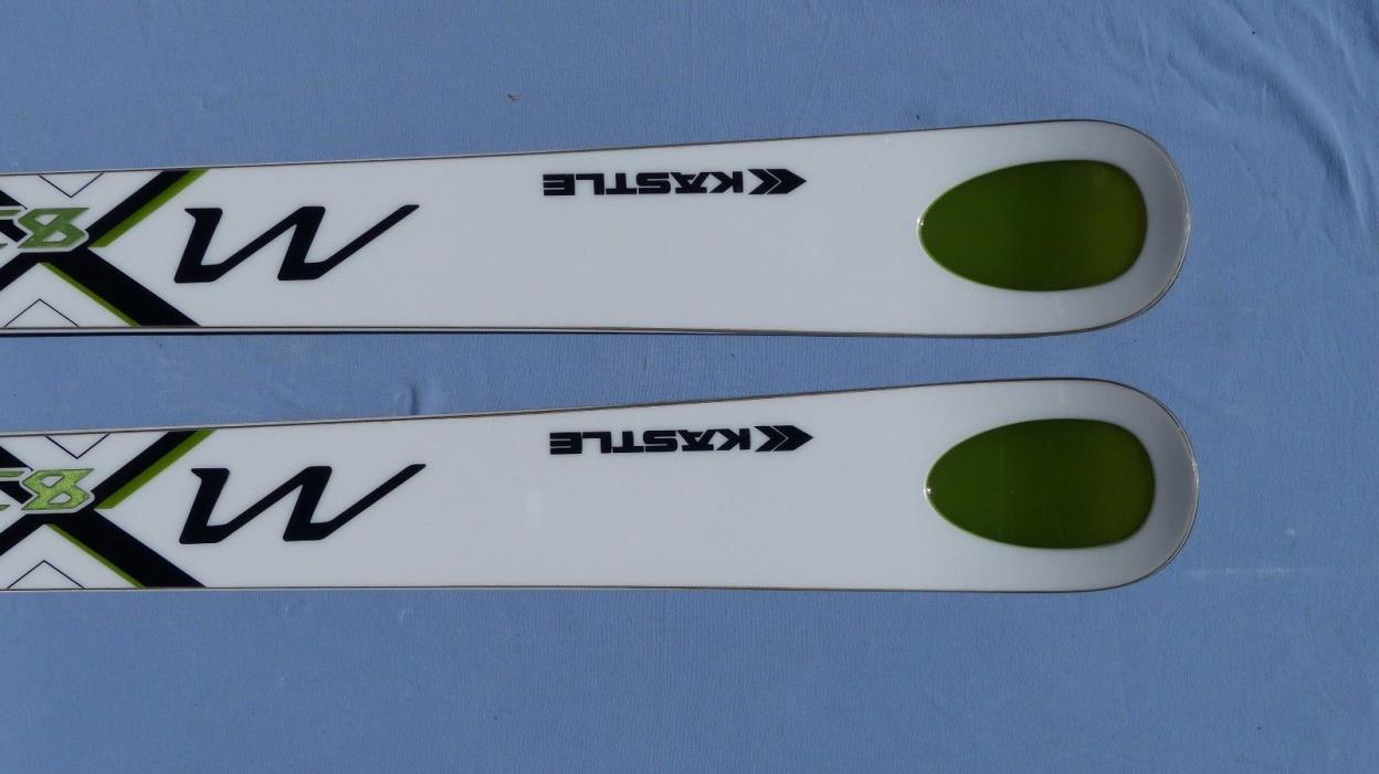 KASTLE MX83 SKIS 173 CM WITH KASTLE BINDING - MINT CONDITION !!!