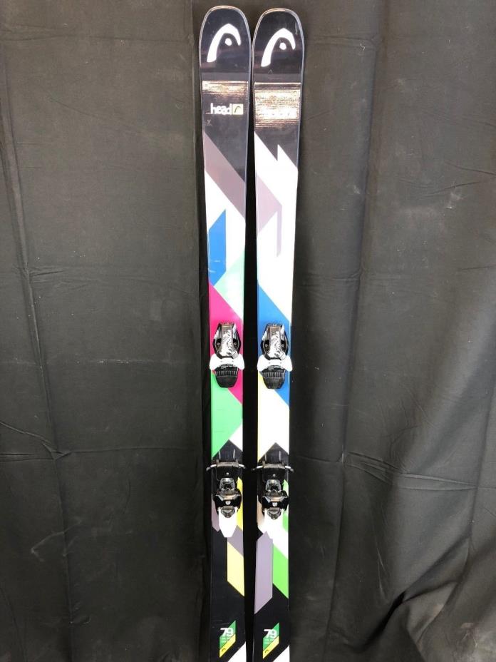 2017 Head The Show Twin Tip Park Downhill Ski with Bindings Size 181cm