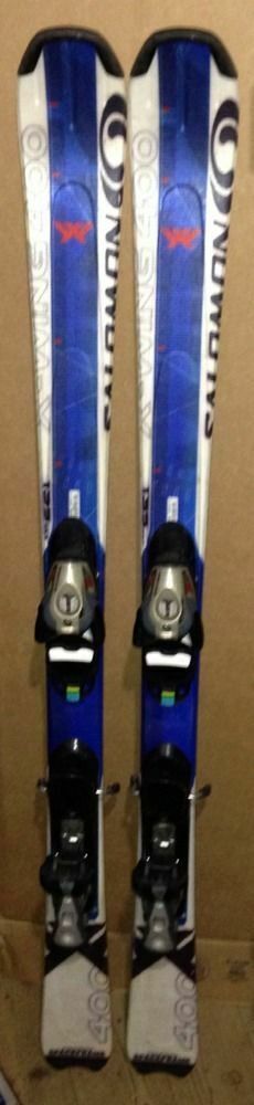 135 cm Salomon XWing skis bindings + women's size 6 ski boots + optional poles