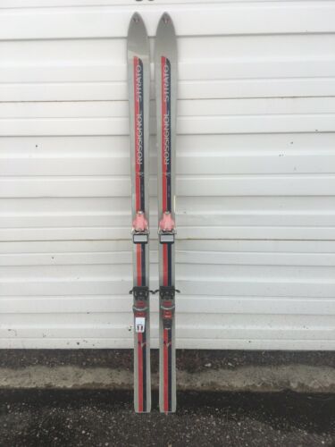 Vintage Rossignol Strato Skis 160cm 1970s