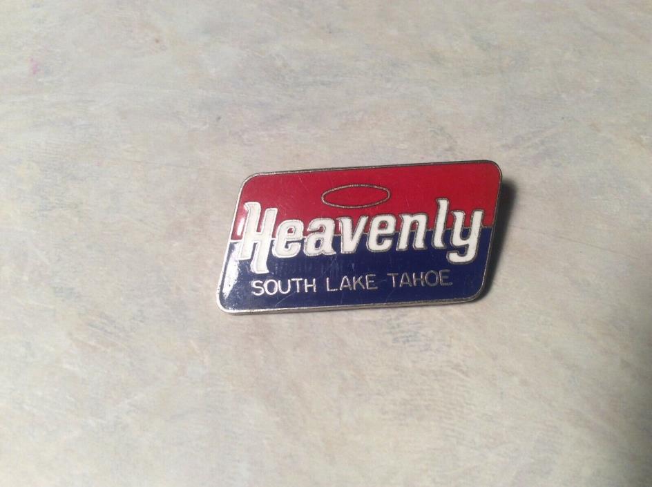 Heavenly ski resort pin