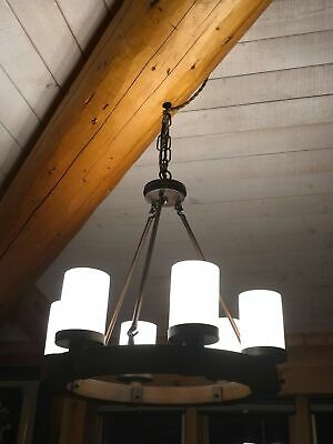 LightInTheBox Vintage Old Wood Wooden Chandeliers Painting Finish C... BRAND NEW