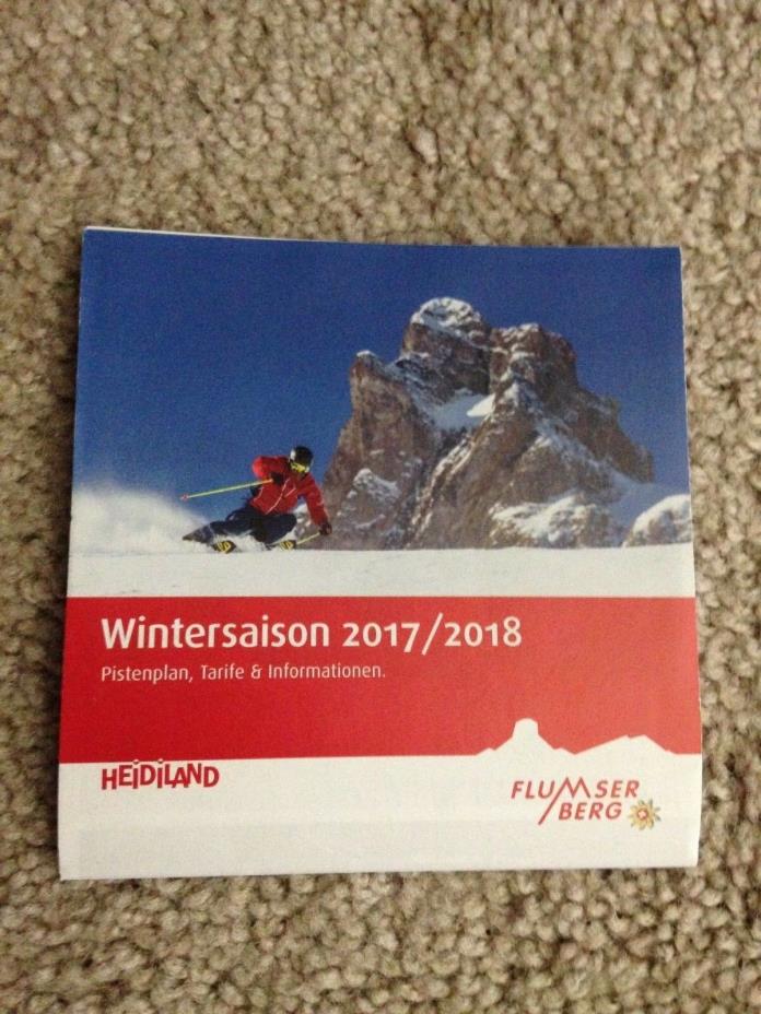 Flumserberg Ski Resort Map Switzerland Heidiland Vail Breckenridge lift ticket