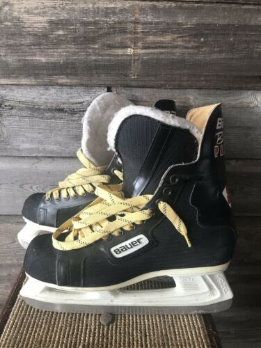 Vintage Bauer Black Panther Hockey Skates