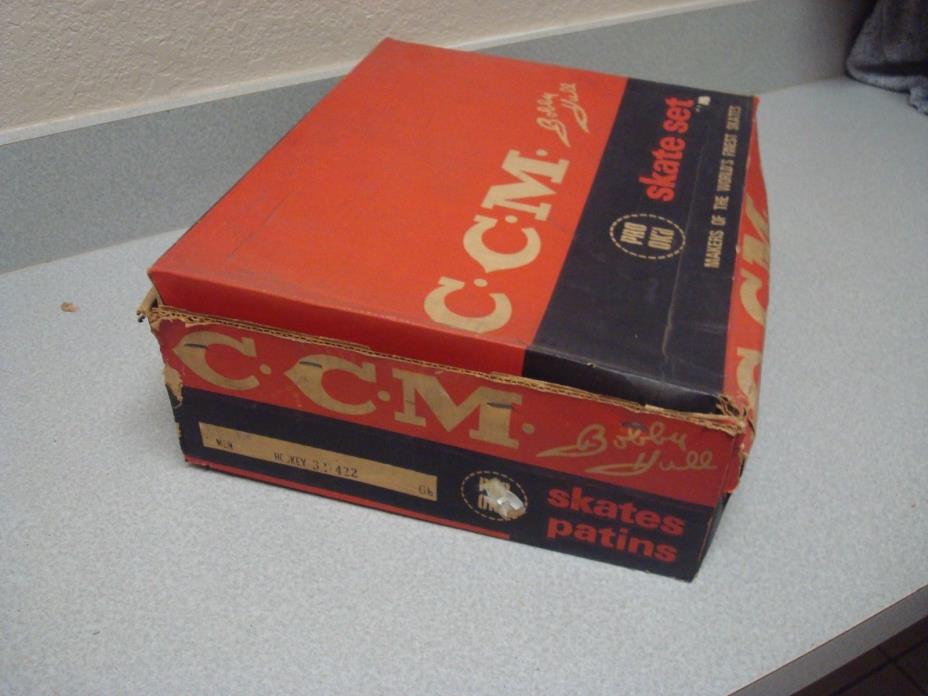 CCM PRO  Mens Ice Hockey Skates  NHL  sz. 6 1/2 Made in Canada N.O.S. in box