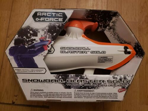 Wham-O Arctic Force Snowball Blaster Solo Target Game Outdoor Toy Game NEW w/Box
