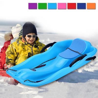 Sleds for Children Outdoor Winter Toboggan Plastic Snowboard Board Adult Snow Sl