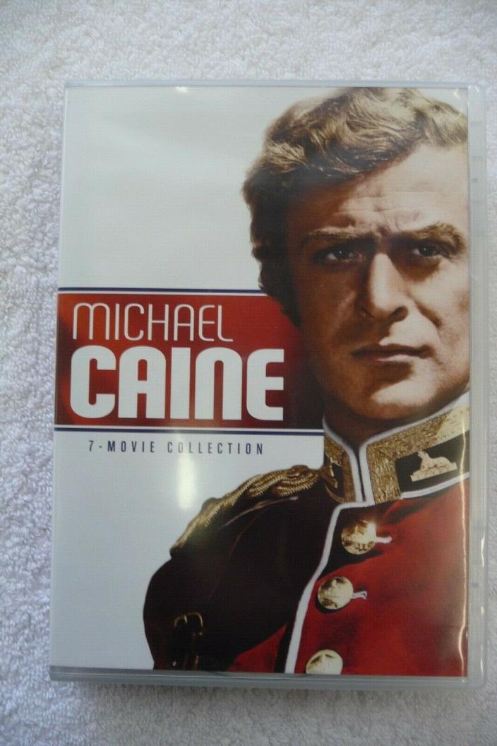 DVD BOX SET / Michael Caine / 7 Movie Collection Like NewMIC