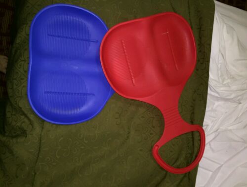 Sno-Spoon Sledge BLUE/RED, Set of 2
